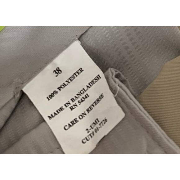 Golf shorts size 38  khaki  by Louis Raphael - Picture 5 of 5